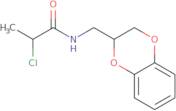 2-Chloro-N-(2,3-dihydro-1,4-benzodioxin-2-ylmethyl)propanamide