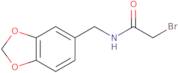 N-(1,3-Dioxaindan-5-ylmethyl)-2-bromoacetamide