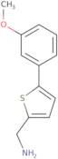 (5-(3-Methoxyphenyl)thiophen-2-yl)methanamine