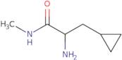 2-Amino-3-cyclopropyl-N-methylpropanamide