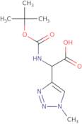 2-{[(tert-Butoxy)carbonyl]amino}-2-(1-methyl-1H-1,2,3-triazol-4-yl)acetic acid