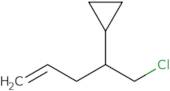 1-Chloropent-4-en-2-ylcyclopropane