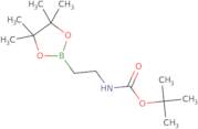 tert-Butyl N-[2-(tetramethyl-1,3,2-dioxaborolan-2-yl)ethyl]carbamate