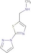 Methyl({[2-(1H-pyrazol-1-yl)-1,3-thiazol-5-yl]methyl})amine