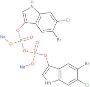 Bis(5-bromo-6-chloro-3-indoxyl)pyrophosphoric acid, disodium salt