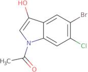 5-Bromo-6-chloro-3-indoxyl-1-acetate