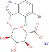5-Bromo-4-chloro-3-indoxyl-beta-D-glucuronic acid, sodium salt anhydrous