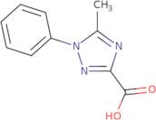 5-Methyl-1-phenyl-1H-[1,2,4]triazole-3-carboxylic acid