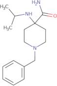 1-Benzyl-4-isopropylamino-piperidine-4-carboxylic acid amide