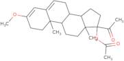 17-(Acetyloxy)-3-methoxy-pregna-3,5-dien-20-one