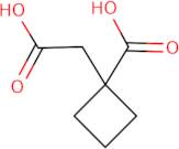 1-(Carboxymethyl)cyclobutane-1-carboxylic acid