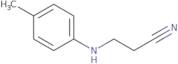 3-[(4-Methylphenyl)amino]propanenitrile