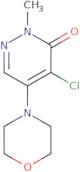 4-chloro-2-methyl-5-(morpholin-4-yl)-2,3-dihydropyridazin-3-one