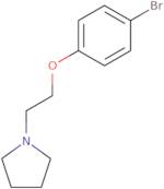 1-[2-(4-Bromophenoxy)ethyl]pyrrolidine