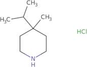 4-Methyl-4-(propan-2-yl)piperidine hydrochloride