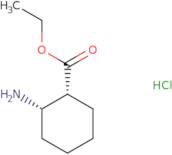 Ethyl (1S,2R/1R,2S)-2-aminocyclohexanecarboxylate hydrochloride