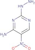 2-Hydrazinyl-5-nitropyrimidin-4-amine