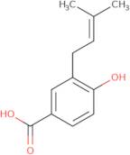 4-Hydroxy-3-(3-methylbut-2-en-1-yl)benzoic acid