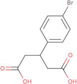 3-(4-Bromophenyl)pentanedioic acid