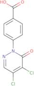 4-(4,5-Dichloro-6-oxo-1,6-dihydropyridazin-1-yl)benzoic acid