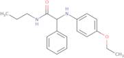 2-((4-Ethoxyphenyl)amino)-2-phenyl-N-propylacetamide