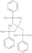 Chlorotris(2-methyl-2-phenylpropyl)stannane