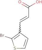 (2E)-3-(2-Bromothiophen-3-yl)prop-2-enoic acid