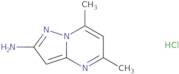 5,7-Dimethylpyrazolo[1,5-a]pyrimidin-2-amine hydrochloride