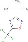 3-tert-Butyl-5-(trichloromethyl)-1,2,4-oxadiazole