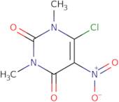 6-Chloro-1,3-dimethyl-5-nitropyrimidine-2,4(1H,3H)-dione