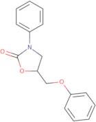 3-phenyl-5-(phenoxymethyl)-1,3-oxazolidin-2-one