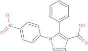 1-(4-Nitrophenyl)-5-phenyl-[1,2,3]triazole-4-carboxylic acid