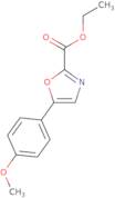 Ethyl 5-(4-methoxyphenyl)-1,3-oxazole-2-carboxylate