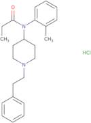 N-(2-Methylphenyl)-N-[1-(2-phenylethyl)piperidin-4-yl]propanamide, hydrochloride