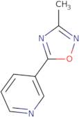 3-(3-Methyl-1,2,4-oxadiazol-5-yl)pyridine