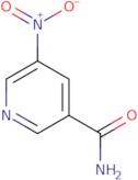 5-Nitro-3-pyridinecarboxamide