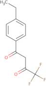 1-(4-Ethylphenyl)-4,4,4-trifluorobutane-1,3-dione