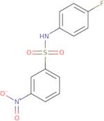 N-(4-Fluorophenyl)-3-nitrobenzenesulfonamide