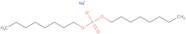 Phosphoric acid dioctyl ester sodium