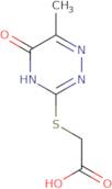 [(5-Hydroxy-6-methyl-1,2,4-triazin-3-yl)thio]acetic acid