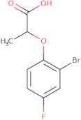 2-(2-Bromo-4-fluorophenoxy)propanoic acid