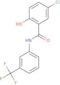 5-Chloro-2-hydroxy-N-[3-(trifluoromethyl)phenyl]benzamide