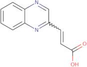 3-(Quinoxalin-2-yl)prop-2-enoic acid