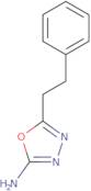 5-(2-Phenylethyl)-1,3,4-oxadiazol-2-amine