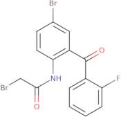 2-Bromo-N-[4-bromo-2-(2-fluorobenzoyl)phenyl]acetamide