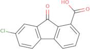 7-Chloro-9-oxo-9H-fluorene-1-carboxylic acid