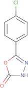 5-(4-Chlorophenyl)-3H-1,3,4-oxadiazol-2-one