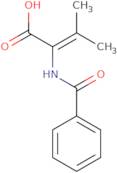 3-Methyl-2-(phenylformamido)but-2-enoic acid