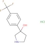 3-(3-(Trifluoromethyl)phenyl)pyrrolidin-3-ol hydrochloride