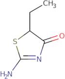 2-Amino-5-ethyl-4,5-dihydro-1,3-thiazol-4-one